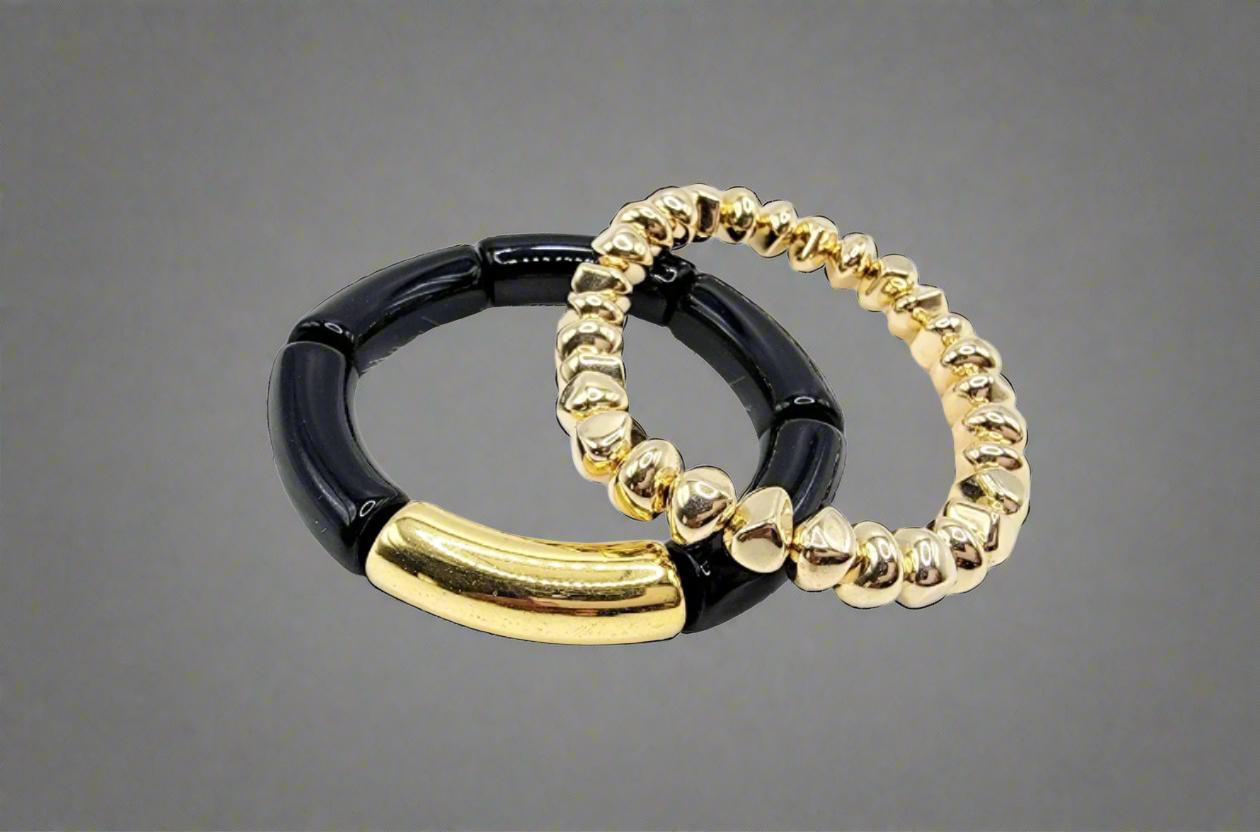 Black & Gold Stack