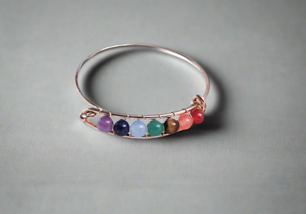 Chakra Bangle Bracelet