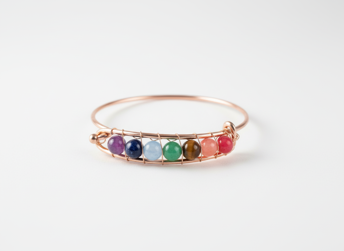 Chakra Bangle Bracelet