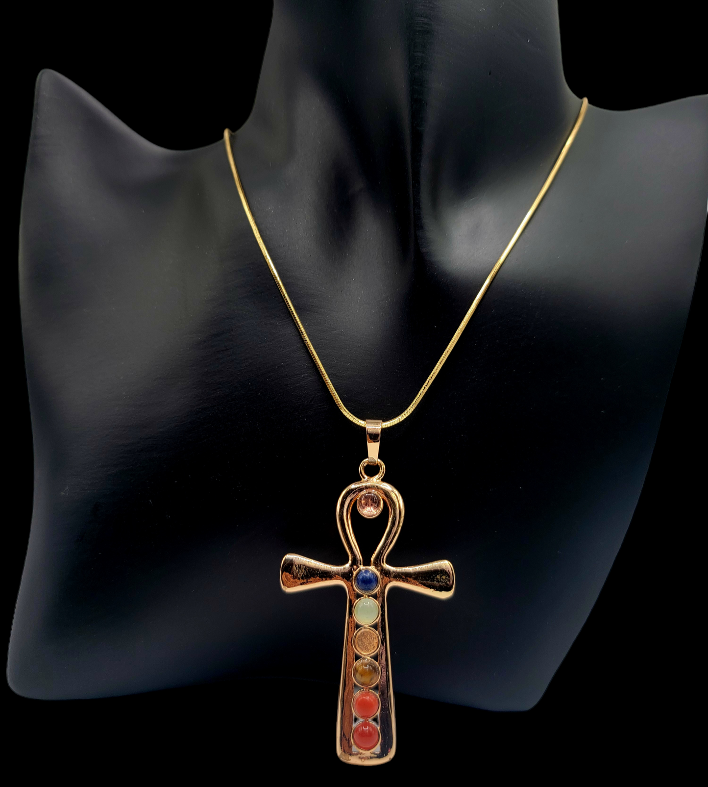 Chakra Ankh (Gold)